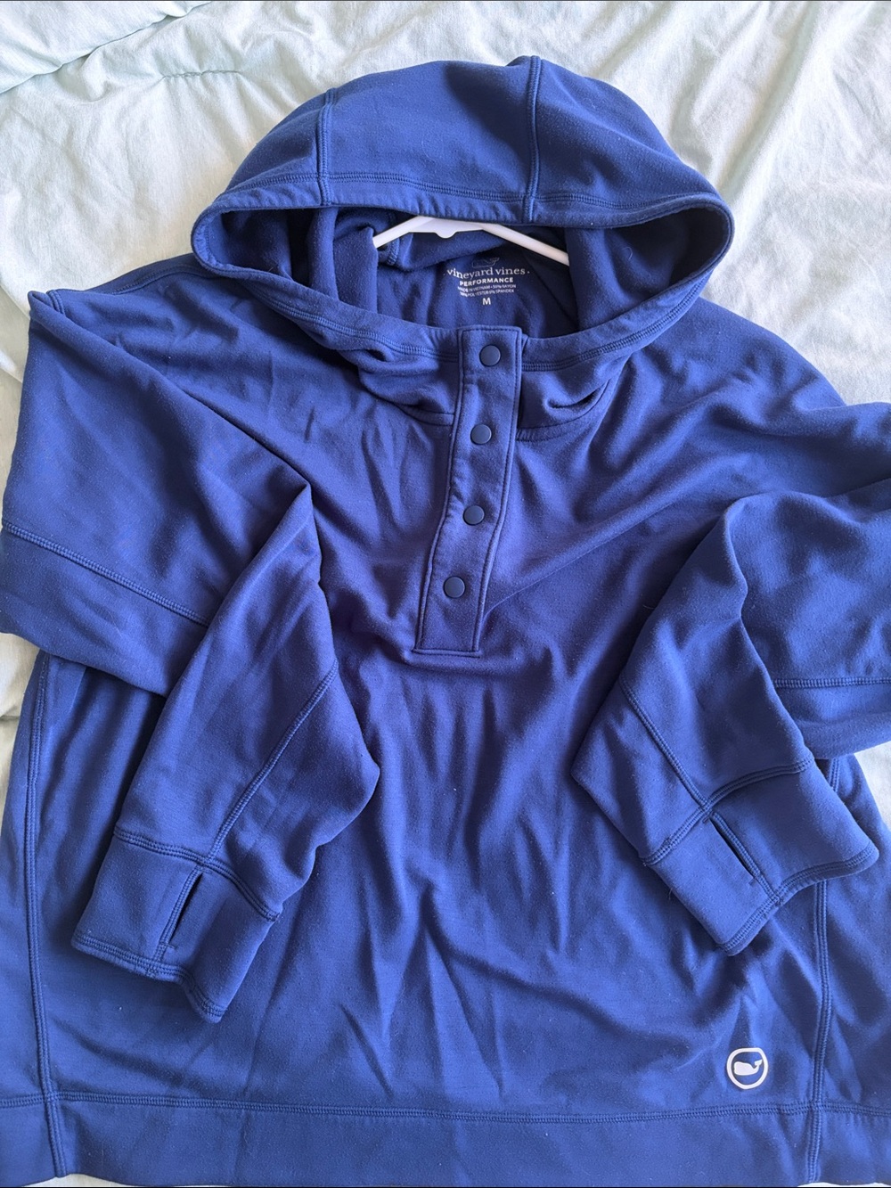 Vineyard Vines Women's Royal Blue Hooded Pullover